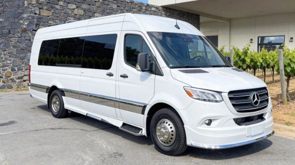 gilbert wine tour sprinter van rental