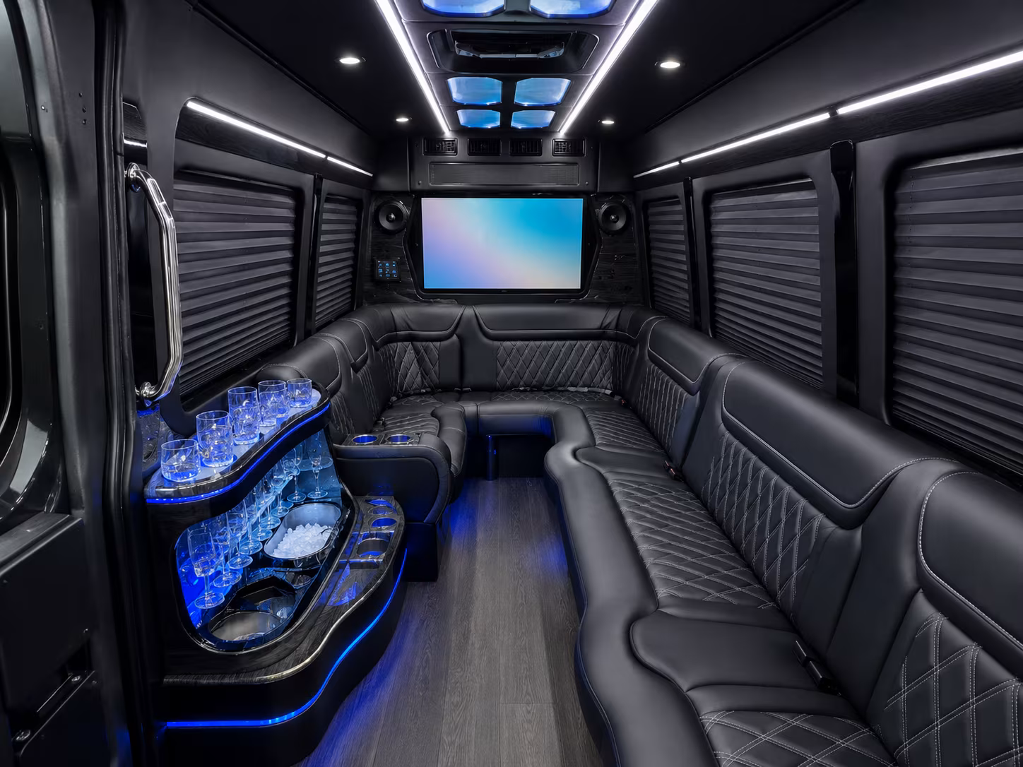 gilbert sprinter limousine interior
